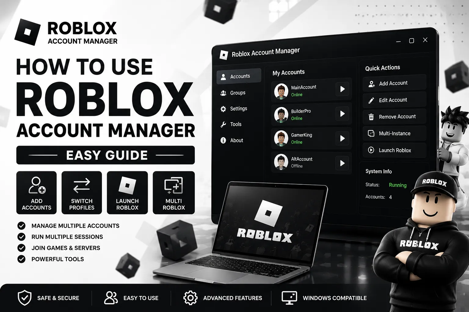 How to Use Roblox Account Manager – Easy Guide